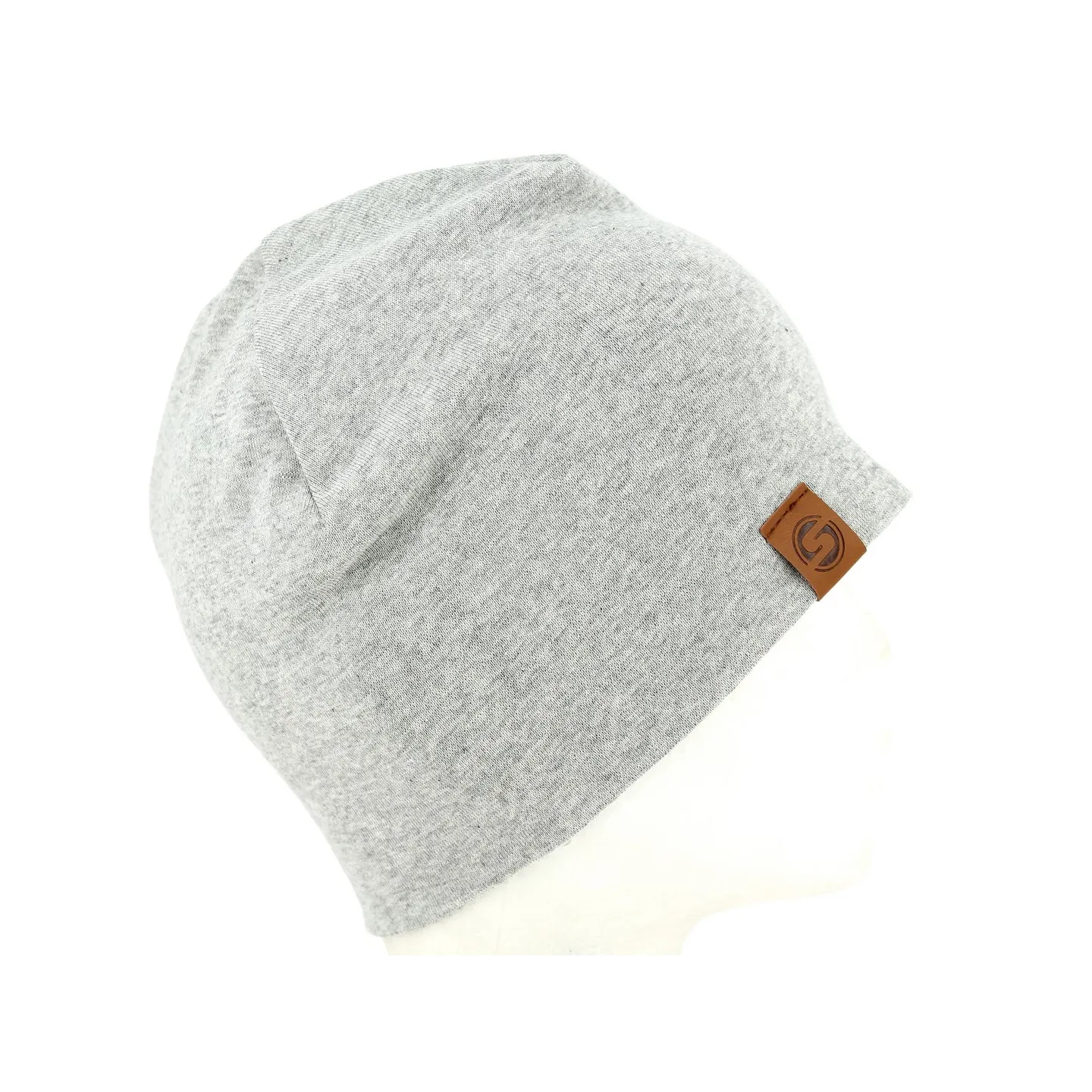 Bonnet Basic Coton Gris- Super Yellow  Reference : 4035 | Chapellerie Traclet