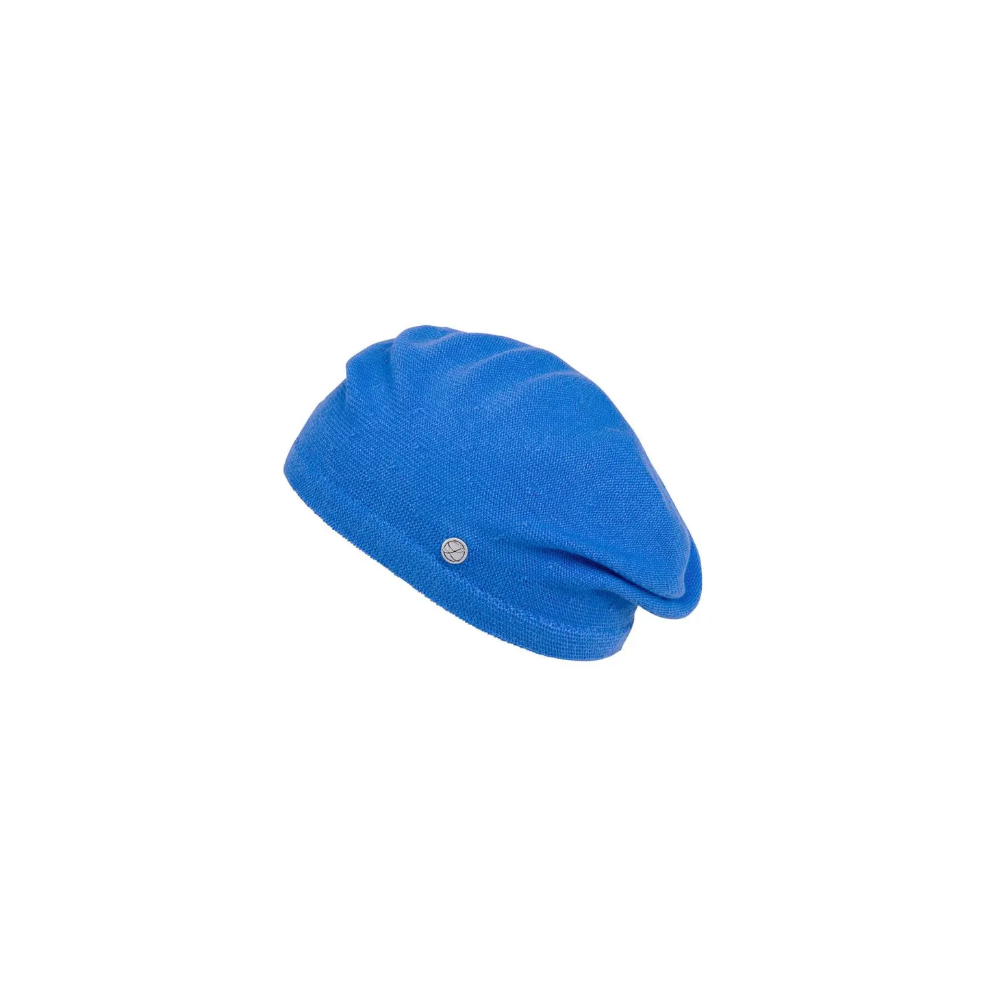 Blue Cotton Belza Beret - Heritage by Laulhère Reference: 5163 | Traclet Hat Shop