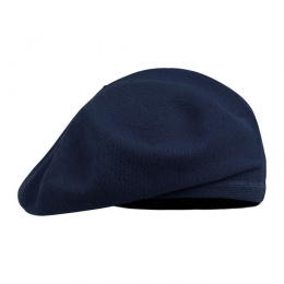 Béret Belza Coton Marine- Héritage par Laulhère