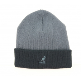 Black & Gray Acrylic Pull-On Beanie - Kangol