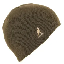 Bonnet Court Acrylique Pull-On Cuffless Marron- Kangol Reference : 454 | Chapellerie Traclet
