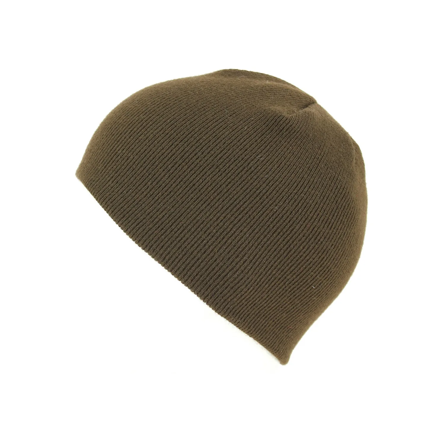 Short Acrylic Pull-On Cuffless Brown Beanie - Kangol Reference: 454 | Traclet Hat Shop