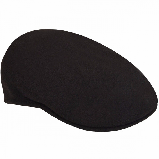 Casquette Plate 504 Marron Laine Kangol