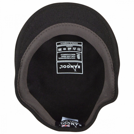 Kangol Brown Wool 504 Flat Cap