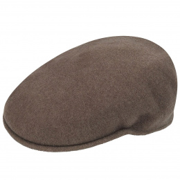 Kangol 504 Flat Cap in Taupe