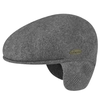 Casquette cache-oreilles Anthracite - Kangol  Reference : 95 | Chapellerie Traclet