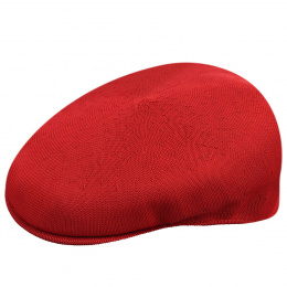 Red Tropic 504 Flat Cap - Kangol