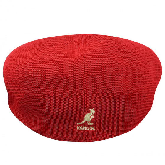 Red Tropic 504 Flat Cap - Kangol Red Tropic 504 Flat Cap - Kangol