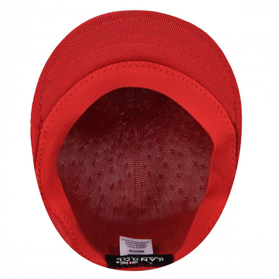 Casquette Plate Tropic 504 Rouge - Kangol