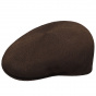 Kangol Tropic 504 Brown Flat Cap