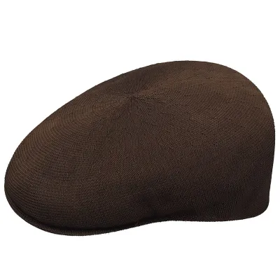 casquette plate kangol tropic 504 - marron Reference : 3537 | Chapellerie Traclet