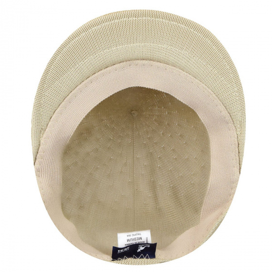 Tropic 504 Flat Cap Beige - Kangol