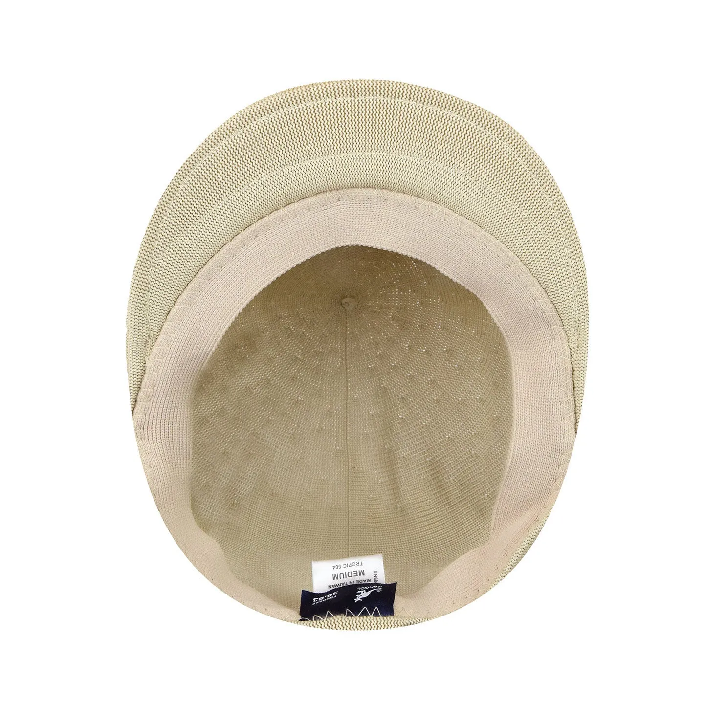 Casquette PlateTropic 504 beige - Kangol Reference : 3540 | Chapellerie Traclet