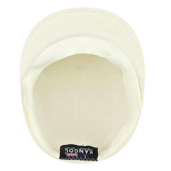 Kangol Tropic 504 Natural Flat Cap