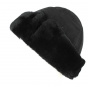 Black Cossack Sheepskin Toque / Hat - Traclet