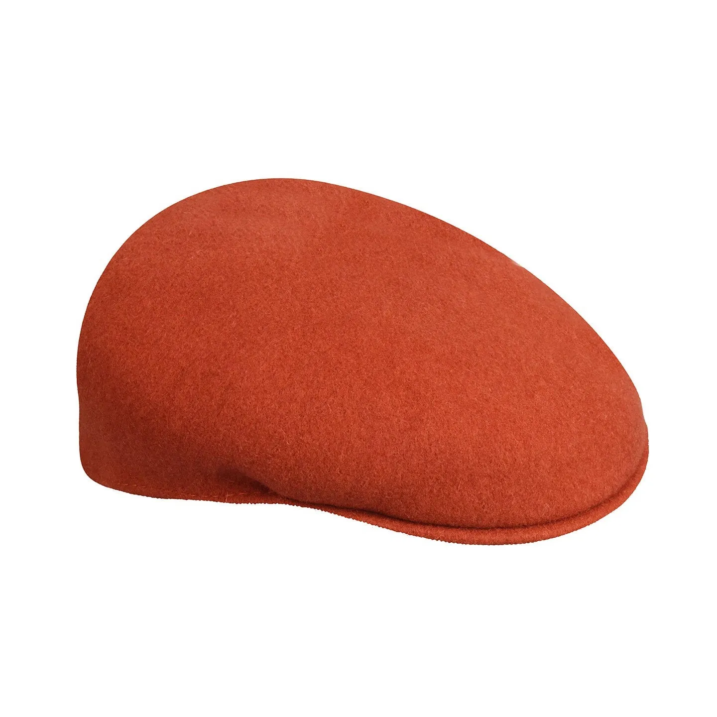 Casquette Plate 504 Laine Orange- Kangol  Reference : 1980 | Chapellerie Traclet