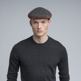 Flat Cap Swithboard 504 Orange & Grey- Kangol