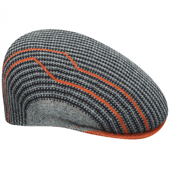 Casquette Plate Swithboard 504 Orange & Grise- Kangol 