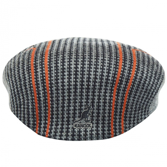 Casquette Plate Swithboard 504 Orange & Grise- Kangol 