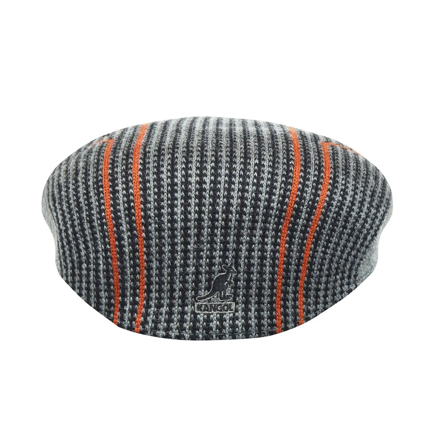 Casquette Plate Swithboard 504 Orange & Grise- Kangol  Reference : 4594 | Chapellerie Traclet