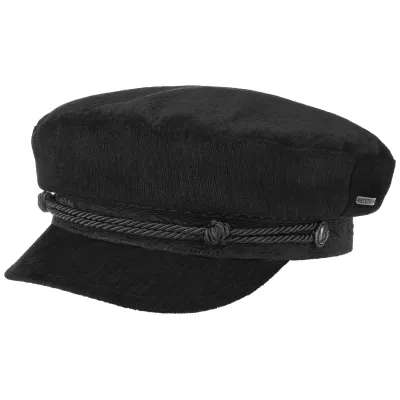 Casquette Marin Velours Noir- Stetson  Reference : 7840 | Chapellerie Traclet