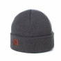 Dulce Anthracite Cuff Beanie - Pipolaki
