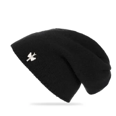 Bonnet Oversize Pienza Noir- Pipolaki Reference : 4361 | Chapellerie Traclet