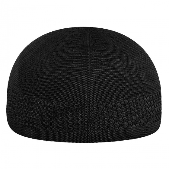 Tropic Ventair SpaceCap Black Baseball Cap - Kangol Tropic Ventair SpaceCap Black Baseball Cap - Kangol