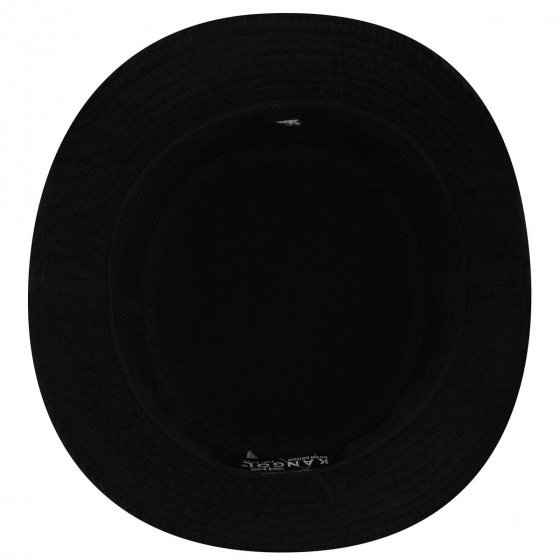 Bob Washed Coton Noir - Kangol