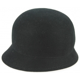 Fleece hat woman grey