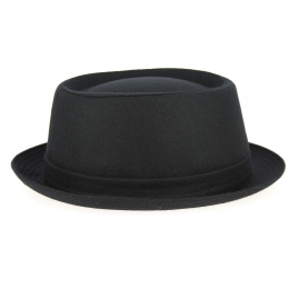 Chapeau Porpkie Gaeta Feutre Laine Noir- Traclet