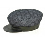 Black & Grey Hermione Sailor Cap - Mtm