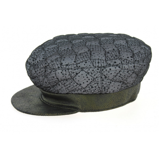 Casquette Marin Hermione Noire & Grise- Mtm