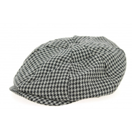 Grey Houndstooth Irish Cap - Traclet