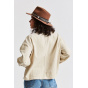 Venice Wool Felt Fedora Hat Brown - Brixton