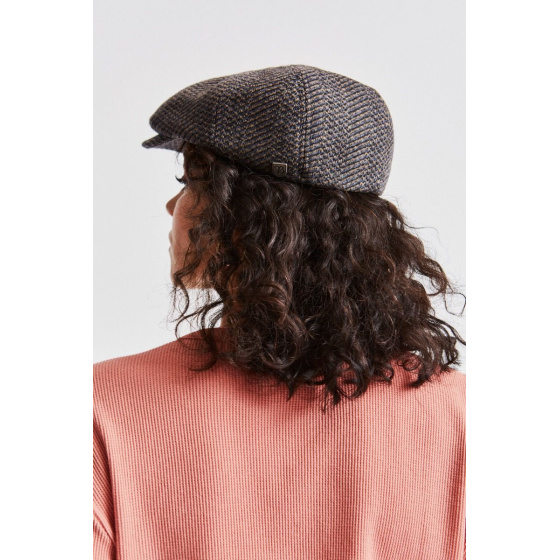 Brood Wool Cap Black & Navy - Brixton