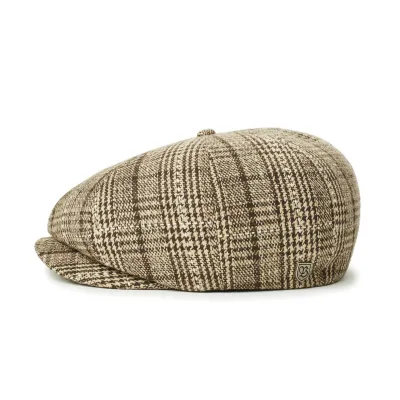 Casquette Brood Taupe & Marron- Brixton  Reference : 7854 | Chapellerie Traclet