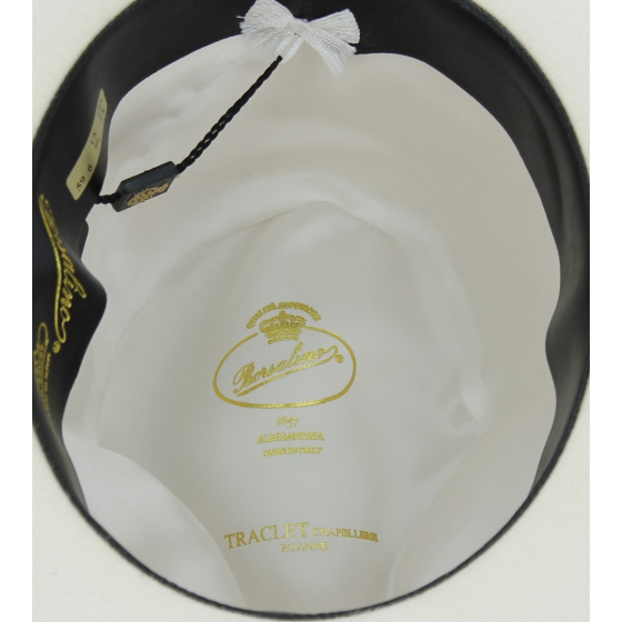 Chapeau Fedora Majestic Blanc - Borsalino