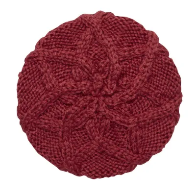The Bobbie Red Beret - Coal Reference: 3311 | Traclet Hat Shop