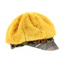 Talange Mustard Newsboy Cap - Traclet