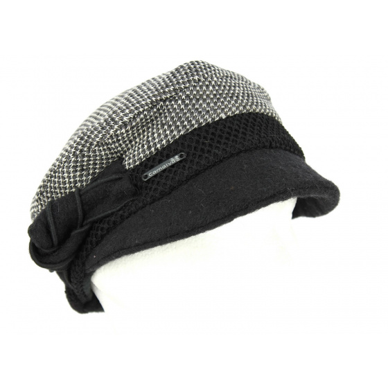 Casquette Gavroche Utelle Noire- Traclet 