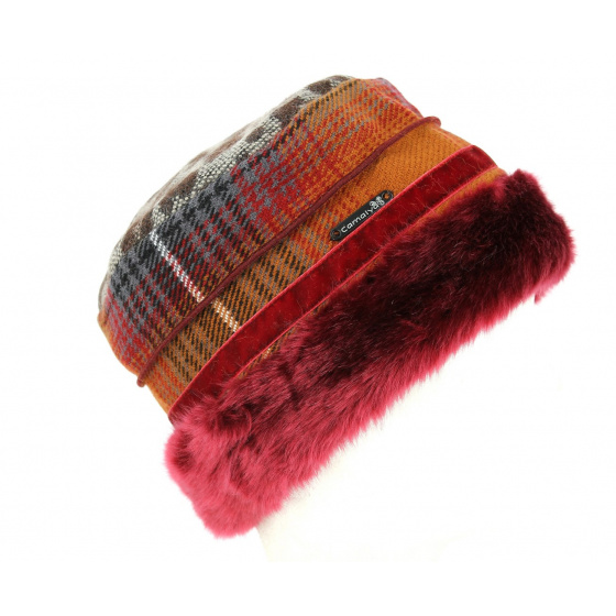 Women's Burgundy Pajay Beanie - Traclet