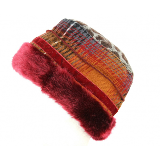Women's Burgundy Pajay Beanie - Traclet