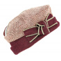 Jully Wool Beanie Plum - Traclet