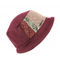 Illiat Wool Plum Bucket Hat - Traclet