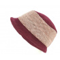 Illiat Wool Plum Bucket Hat - Traclet