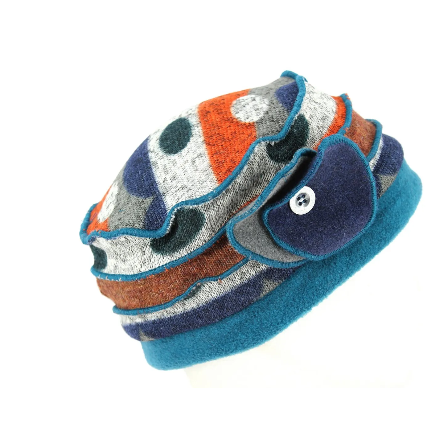 Toque Femme Manin Acrylique Bleue- Traclet  Reference : 8530 | Chapellerie Traclet
