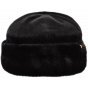 Black Faux Fur Cherrybush Beanie - Barts