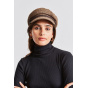 Ashland Wool Brown & Black Cap - Brixton