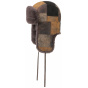 Stetson Hayward Patchwork Leather Ushanka Hat